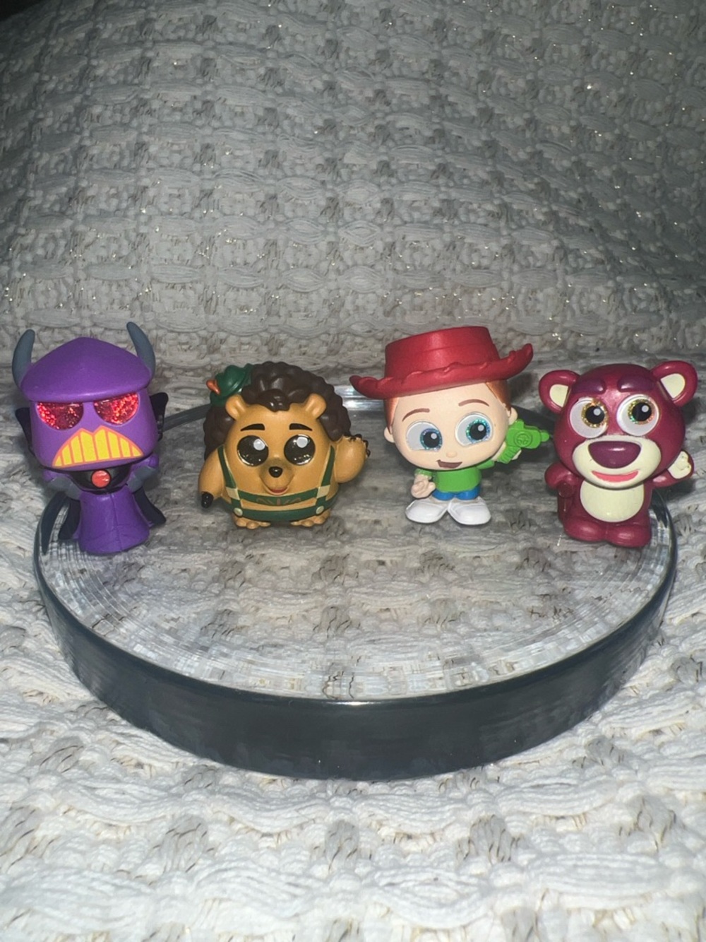 Disney Toy Story Doorables Set Andy Zurg Lotso Mr Pricklepants